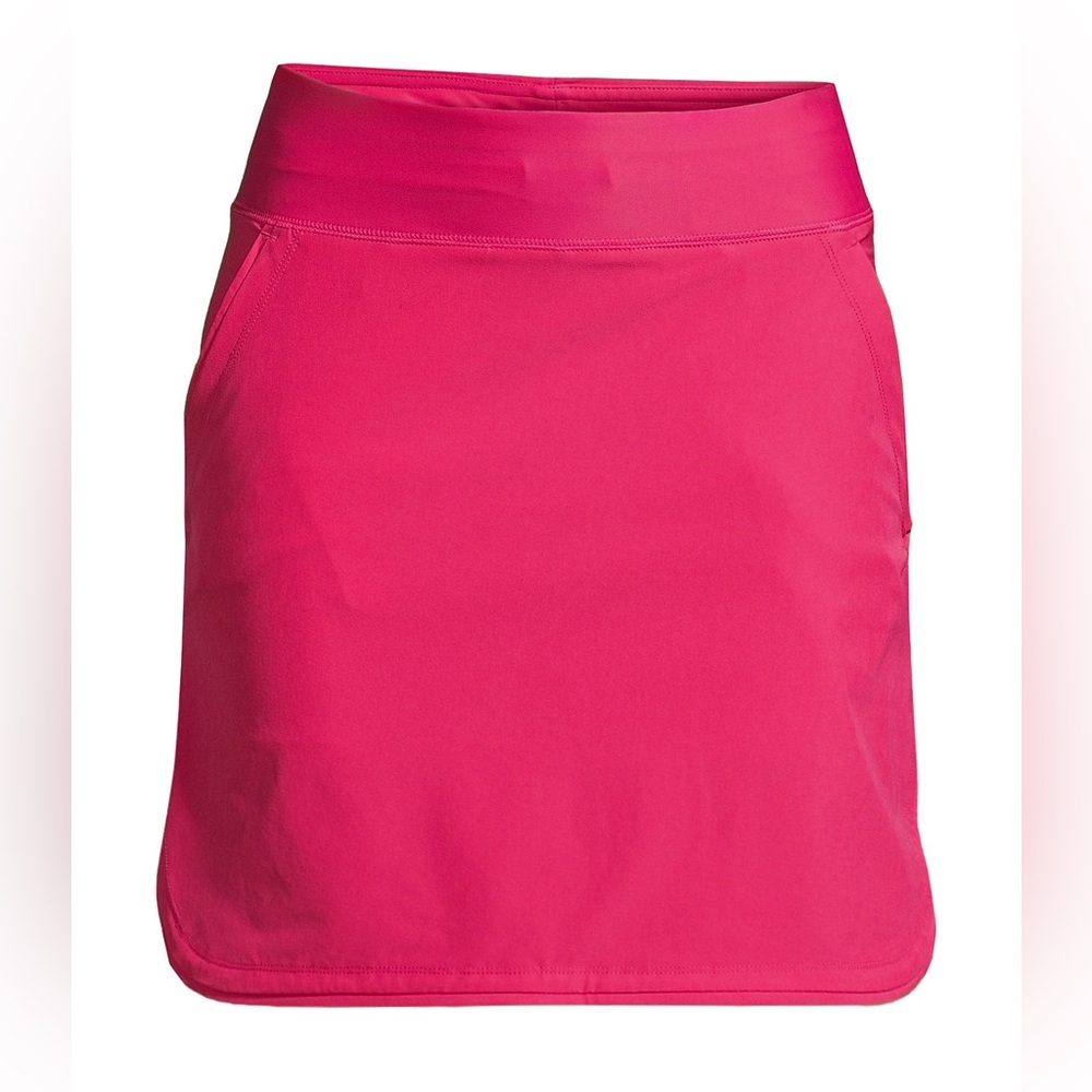 Women’s Lands' End Fuchsia Quick Dry Active Board Skort, Size 6 - Picture 13 of 13